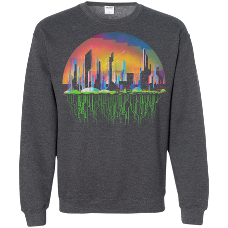 Sweatshirts Dark Heather / S City of Tomorrow Crewneck Sweatshirt