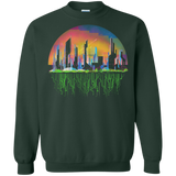 Sweatshirts Forest Green / S City of Tomorrow Crewneck Sweatshirt