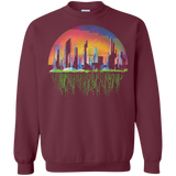 Sweatshirts Maroon / S City of Tomorrow Crewneck Sweatshirt