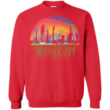 Sweatshirts Red / S City of Tomorrow Crewneck Sweatshirt