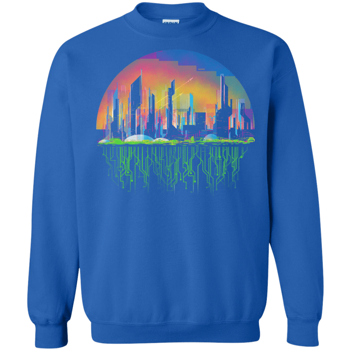 Sweatshirts Royal / S City of Tomorrow Crewneck Sweatshirt