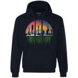 Sweatshirts Navy / S City of Tomorrow Premium Fleece Hoodie