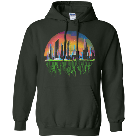 Sweatshirts Forest Green / S City of Tomorrow Pullover Hoodie