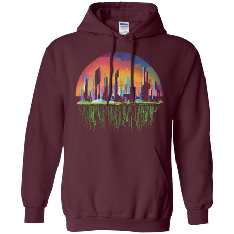 Sweatshirts Maroon / S City of Tomorrow Pullover Hoodie