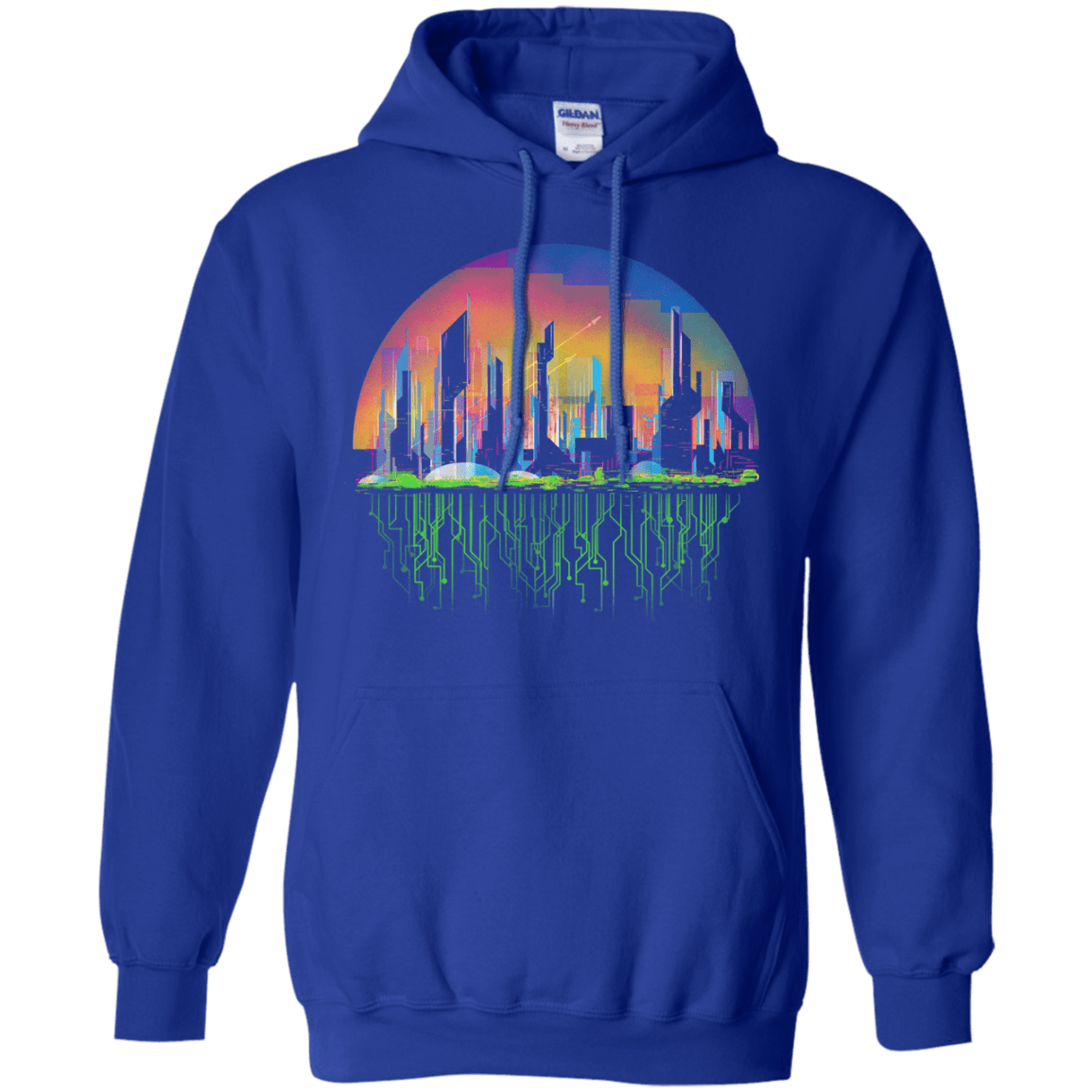 Sweatshirts Royal / S City of Tomorrow Pullover Hoodie