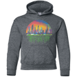 Sweatshirts Dark Heather / YS City of Tomorrow Youth Hoodie