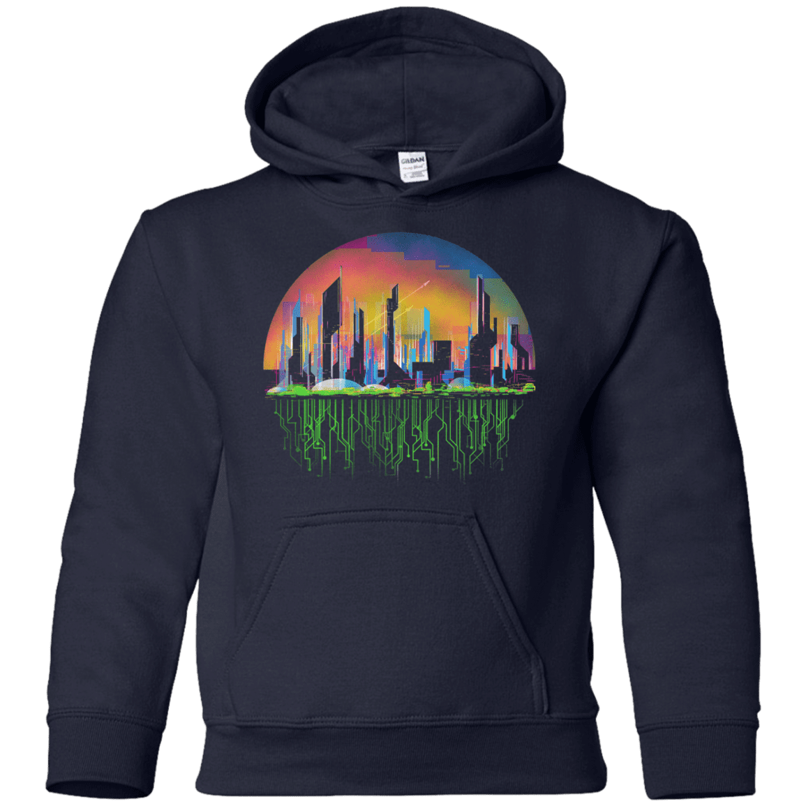 Sweatshirts Navy / YS City of Tomorrow Youth Hoodie