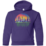 Sweatshirts Purple / YS City of Tomorrow Youth Hoodie