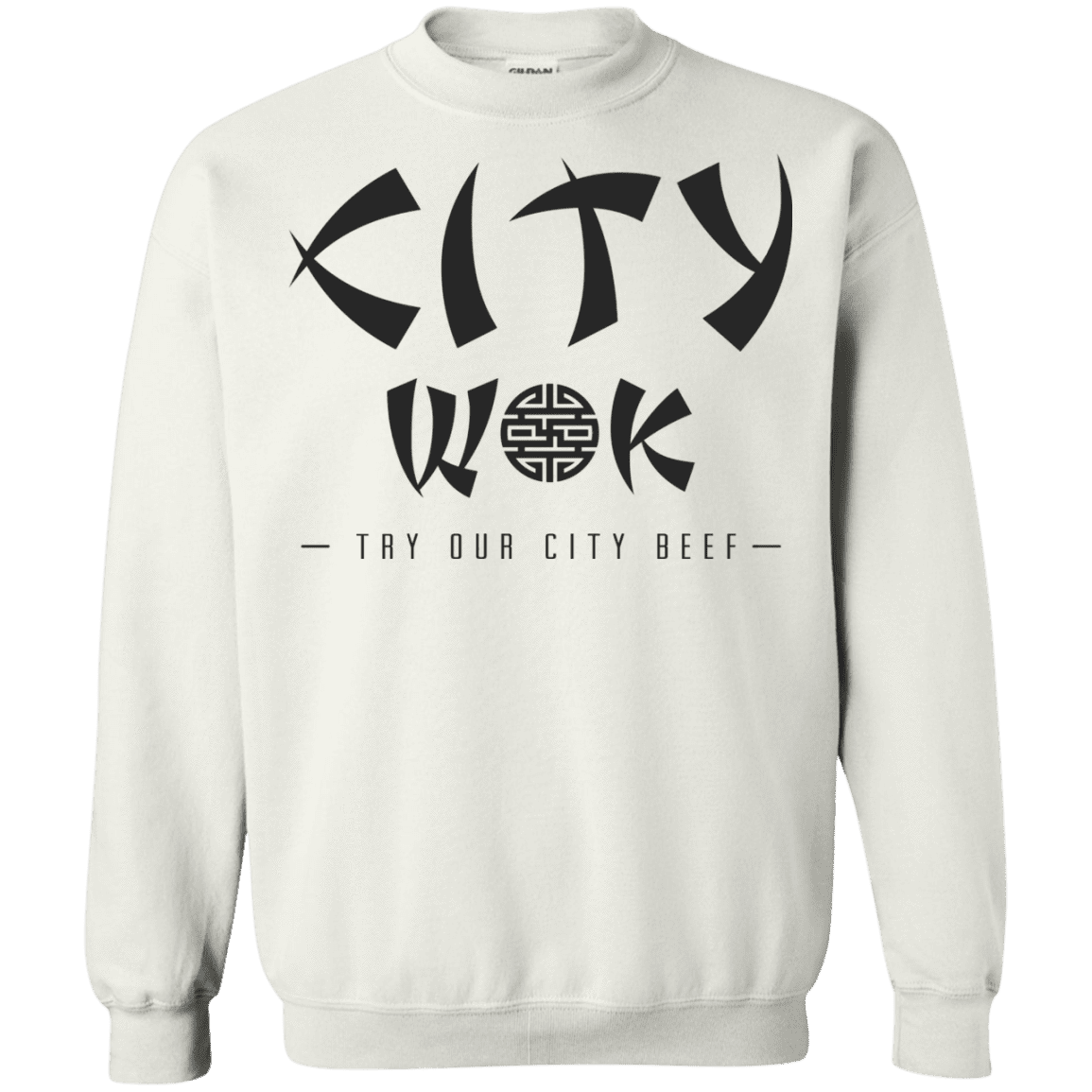 Sweatshirts White / S City Wok Crewneck Sweatshirt