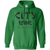 Sweatshirts Irish Green / S City Wok Pullover Hoodie