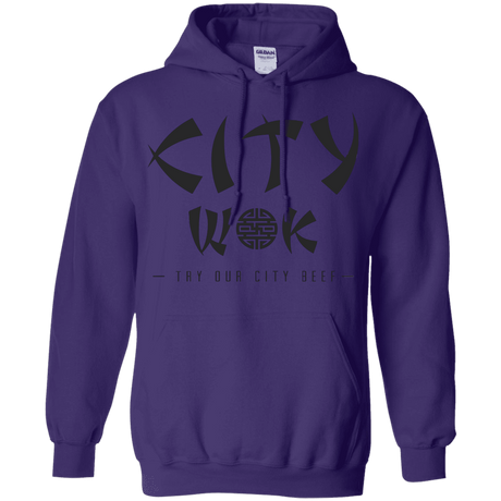 Sweatshirts Purple / S City Wok Pullover Hoodie