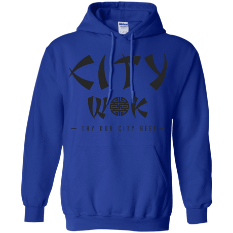Sweatshirts Royal / S City Wok Pullover Hoodie