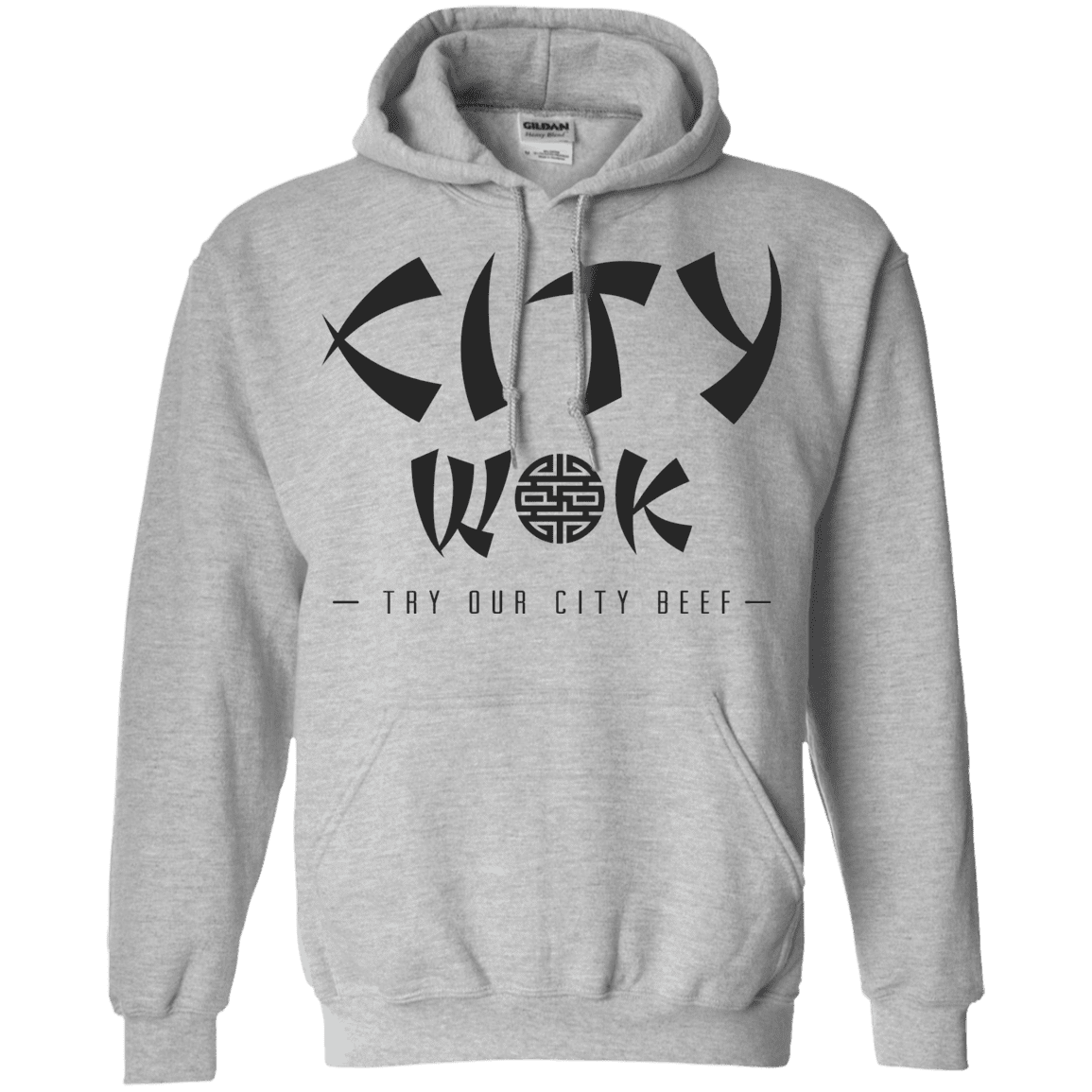Sweatshirts Sport Grey / S City Wok Pullover Hoodie