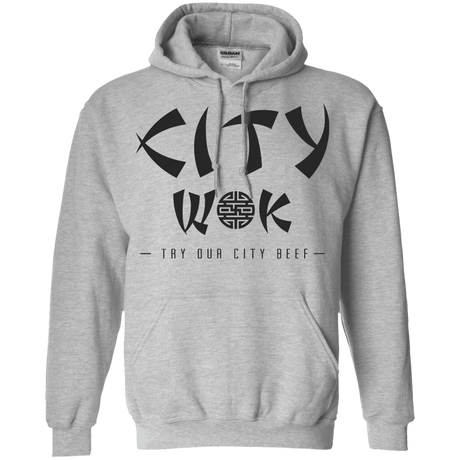 Sweatshirts Sport Grey / S City Wok Pullover Hoodie