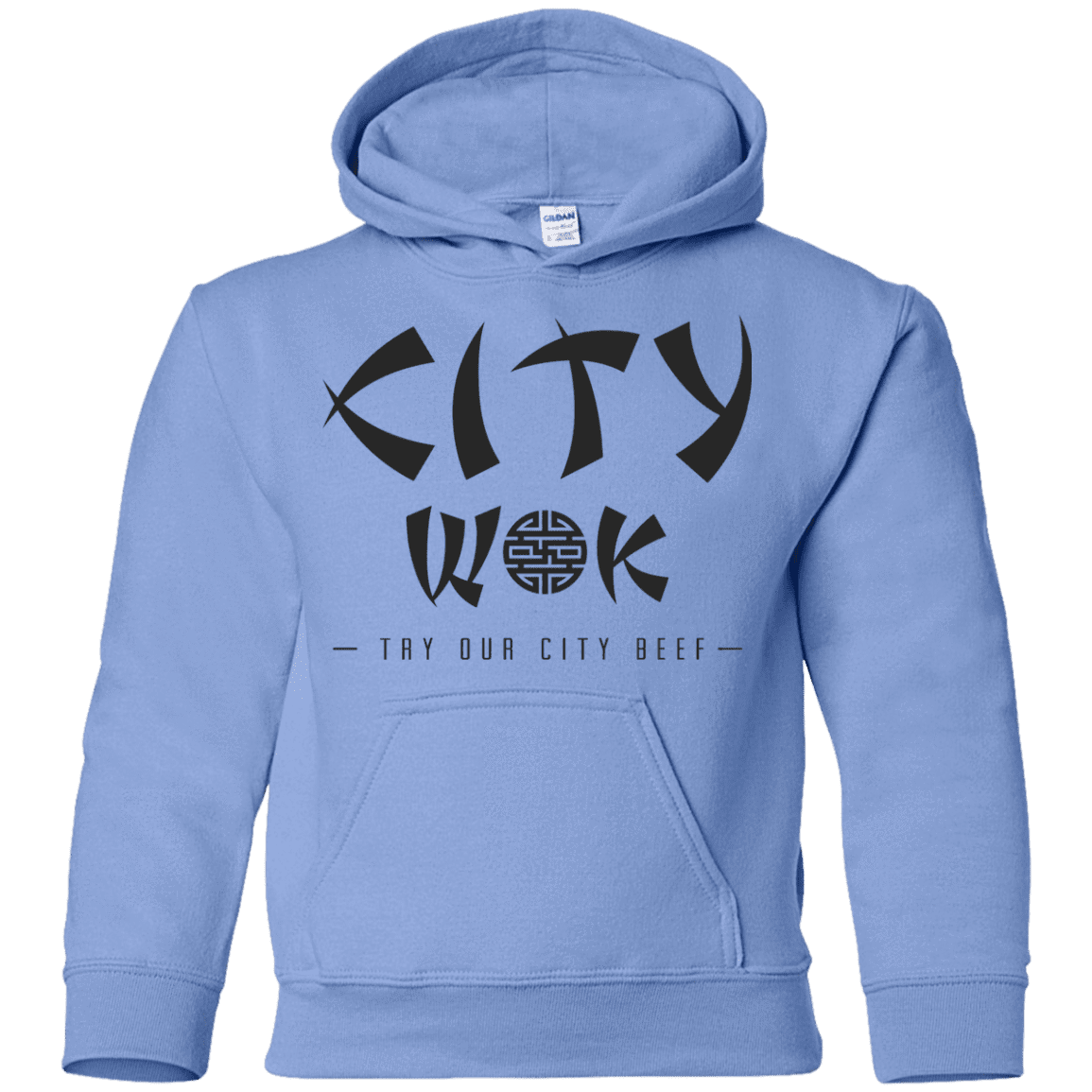 Sweatshirts Carolina Blue / YS City Wok Youth Hoodie