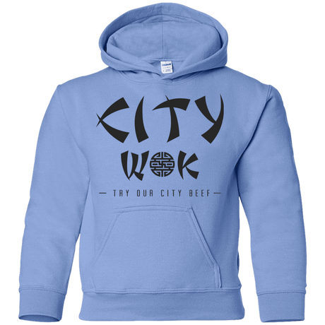 Sweatshirts Carolina Blue / YS City Wok Youth Hoodie