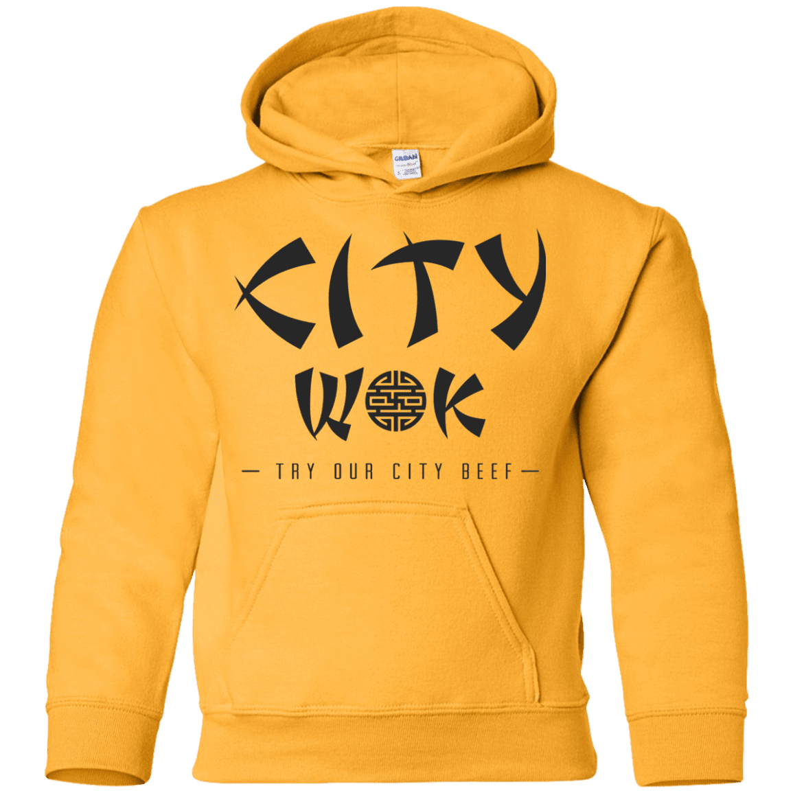 Sweatshirts Gold / YS City Wok Youth Hoodie