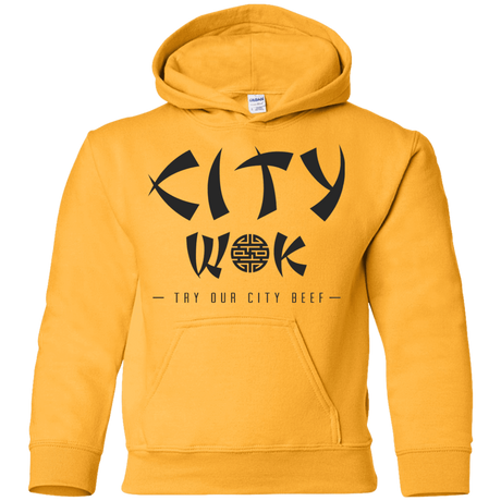 Sweatshirts Gold / YS City Wok Youth Hoodie