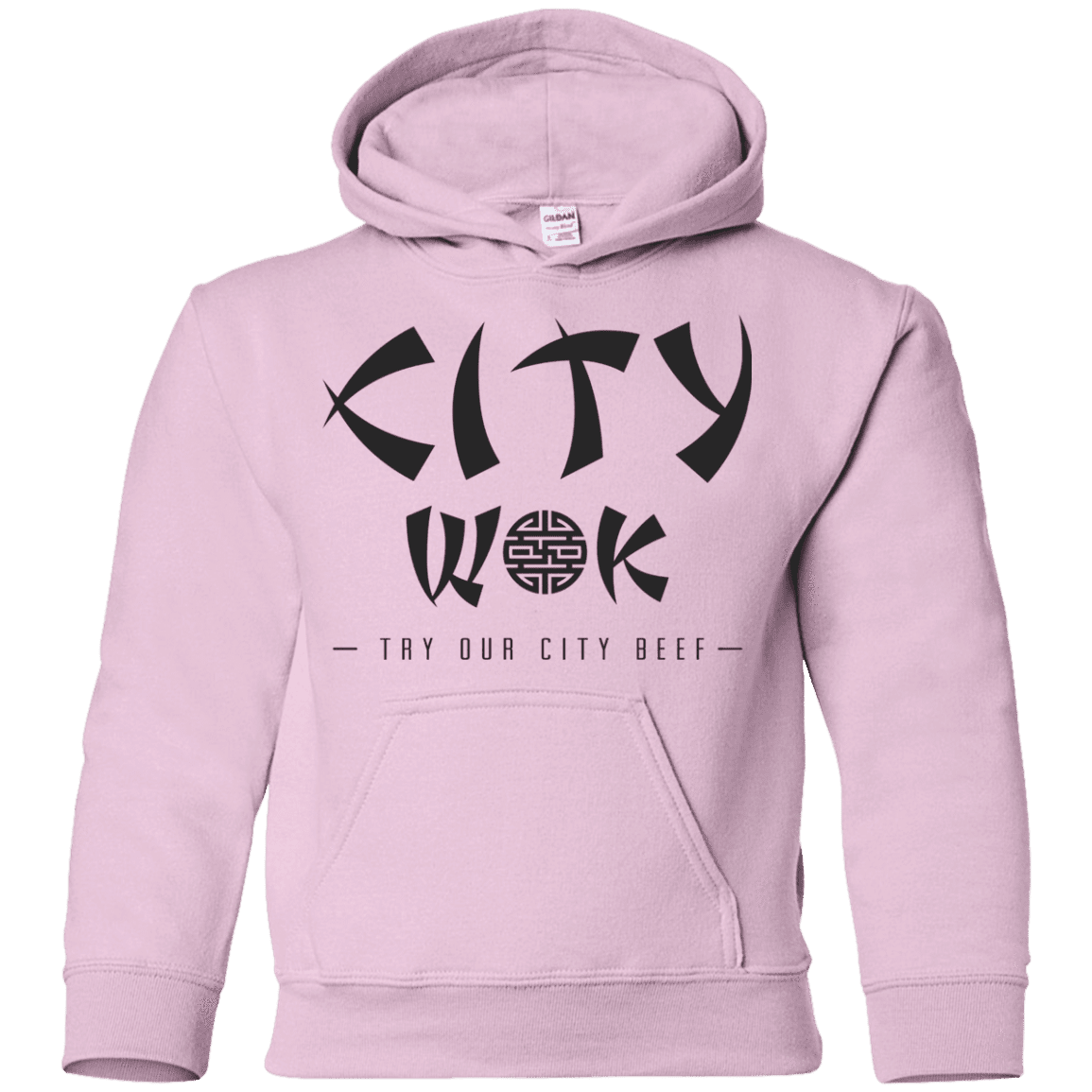 Sweatshirts Light Pink / YS City Wok Youth Hoodie