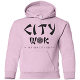 Sweatshirts Light Pink / YS City Wok Youth Hoodie