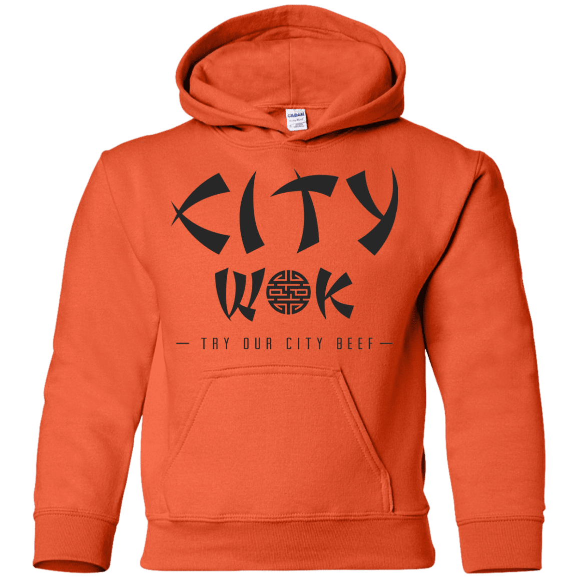 Sweatshirts Orange / YS City Wok Youth Hoodie