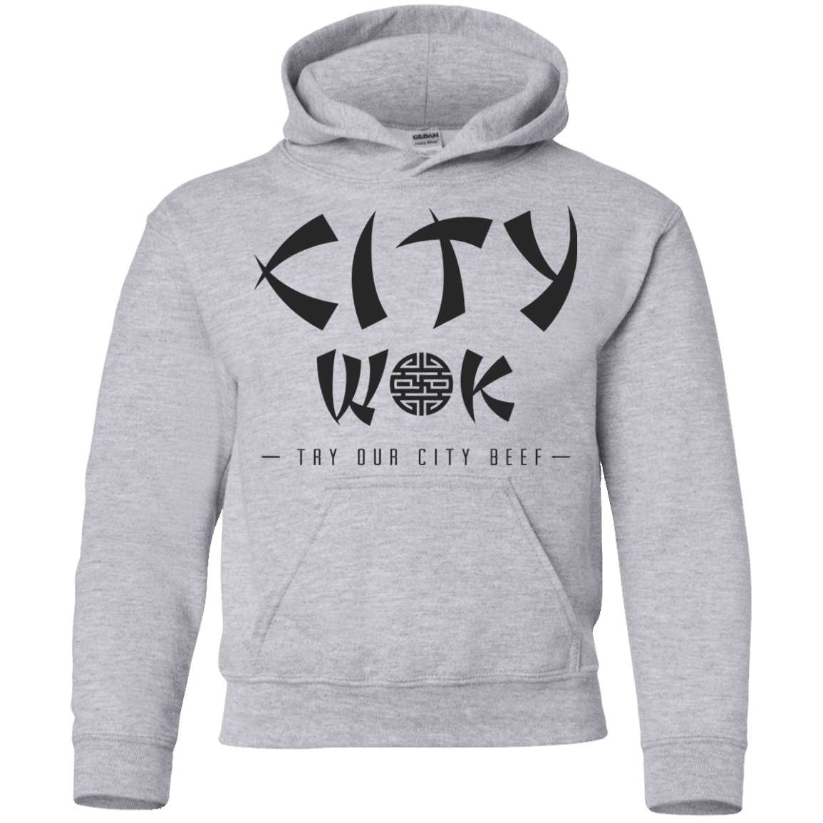 Sweatshirts Sport Grey / YS City Wok Youth Hoodie