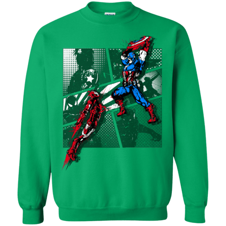 Sweatshirts Irish Green / Small CIVIL WAR Crewneck Sweatshirt