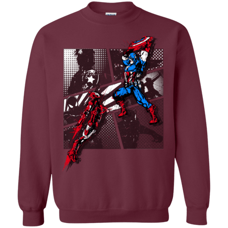 Sweatshirts Maroon / Small CIVIL WAR Crewneck Sweatshirt