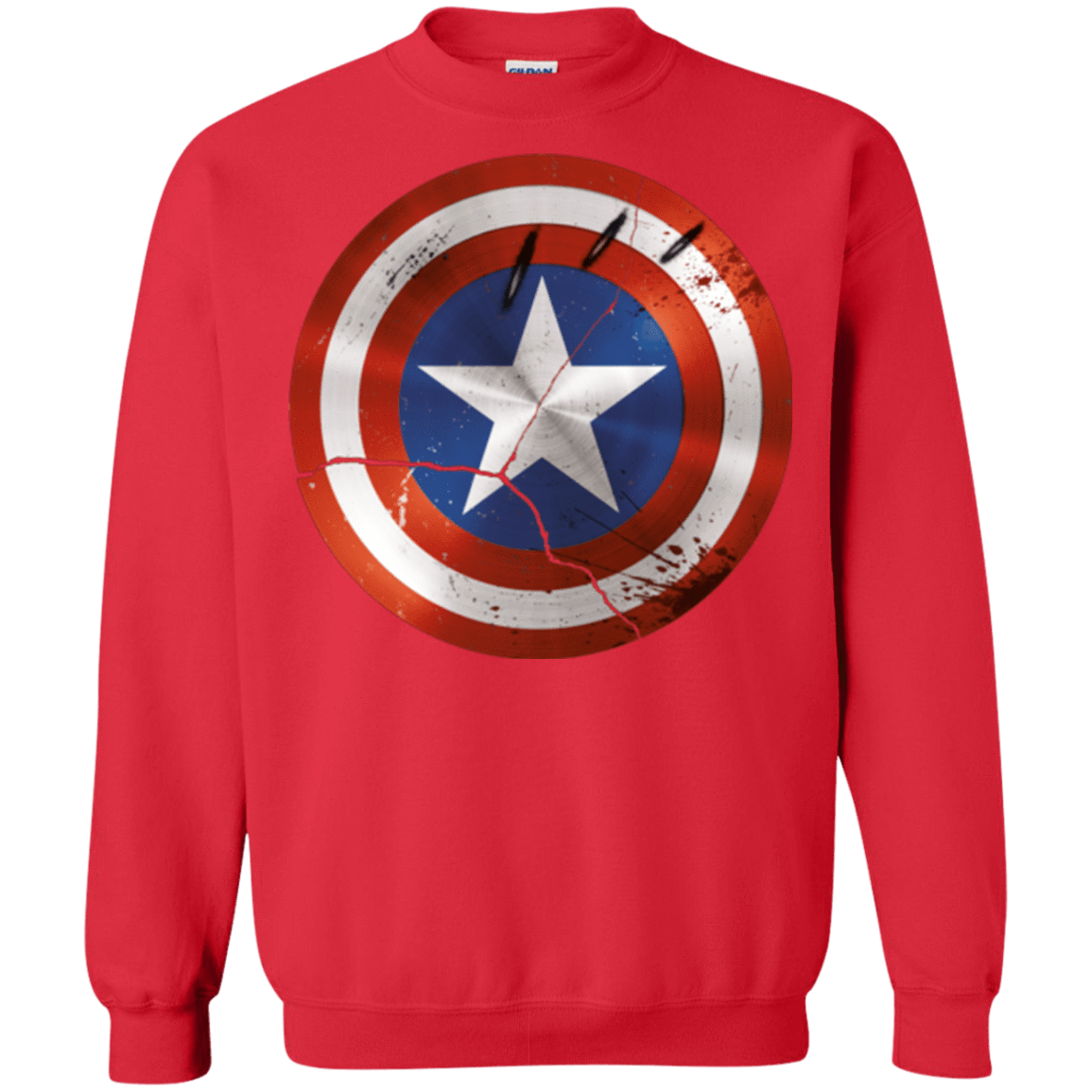 Sweatshirts Red / S Civil War Crewneck Sweatshirt