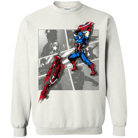 Sweatshirts White / Small CIVIL WAR Crewneck Sweatshirt