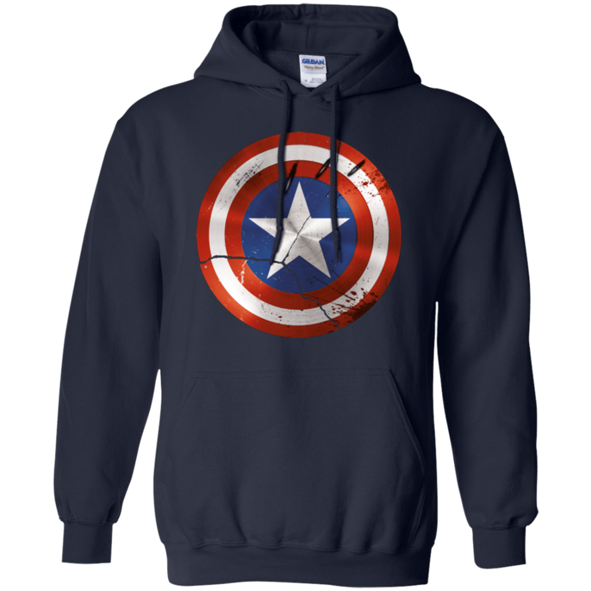 Sweatshirts Navy / S Civil War Pullover Hoodie