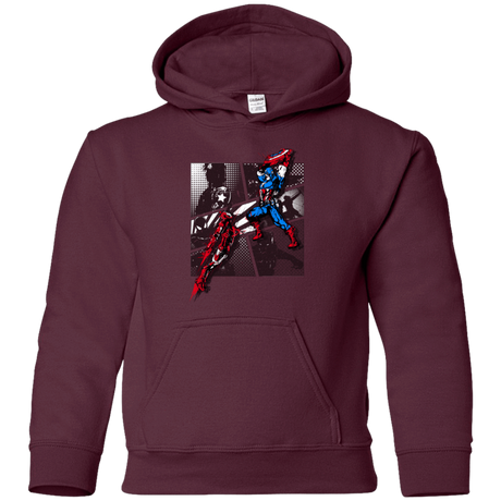 Sweatshirts Maroon / YS CIVIL WAR Youth Hoodie