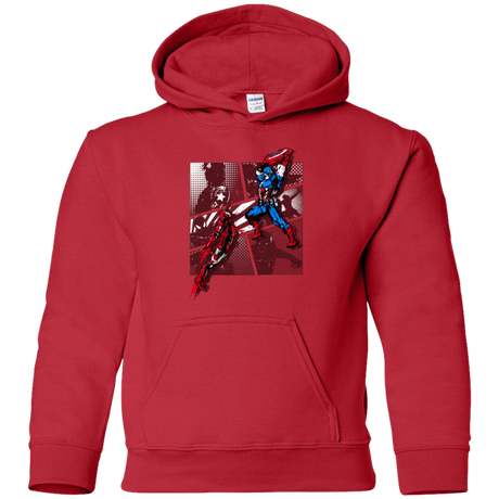 Sweatshirts Red / YS CIVIL WAR Youth Hoodie