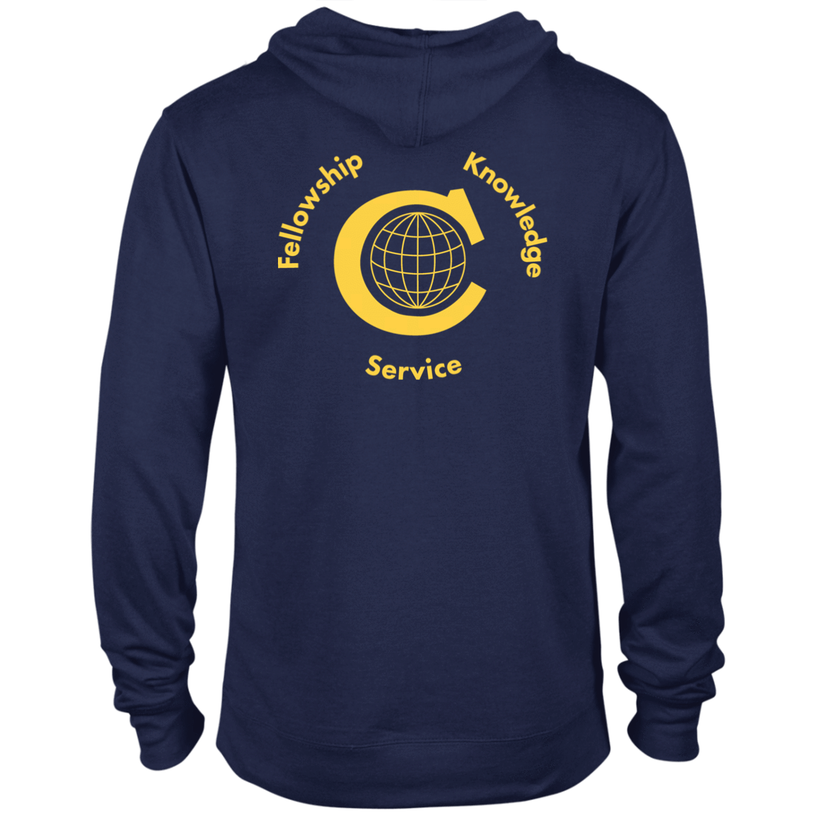 Sweatshirts Civitan Front-Rear Printed French Terry Hoodie