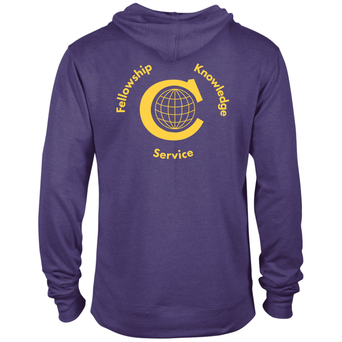 Sweatshirts Civitan Front-Rear Printed French Terry Hoodie