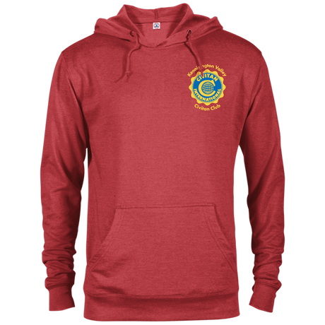 Sweatshirts Red Heather / X-Small Civitan Front-Rear Printed French Terry Hoodie