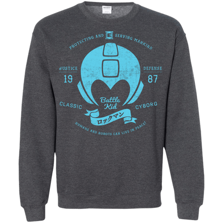Sweatshirts Dark Heather / S Classic Cyborg 600 Crewneck Sweatshirt