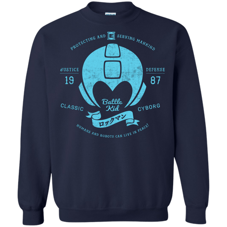 Sweatshirts Navy / S Classic Cyborg 600 Crewneck Sweatshirt