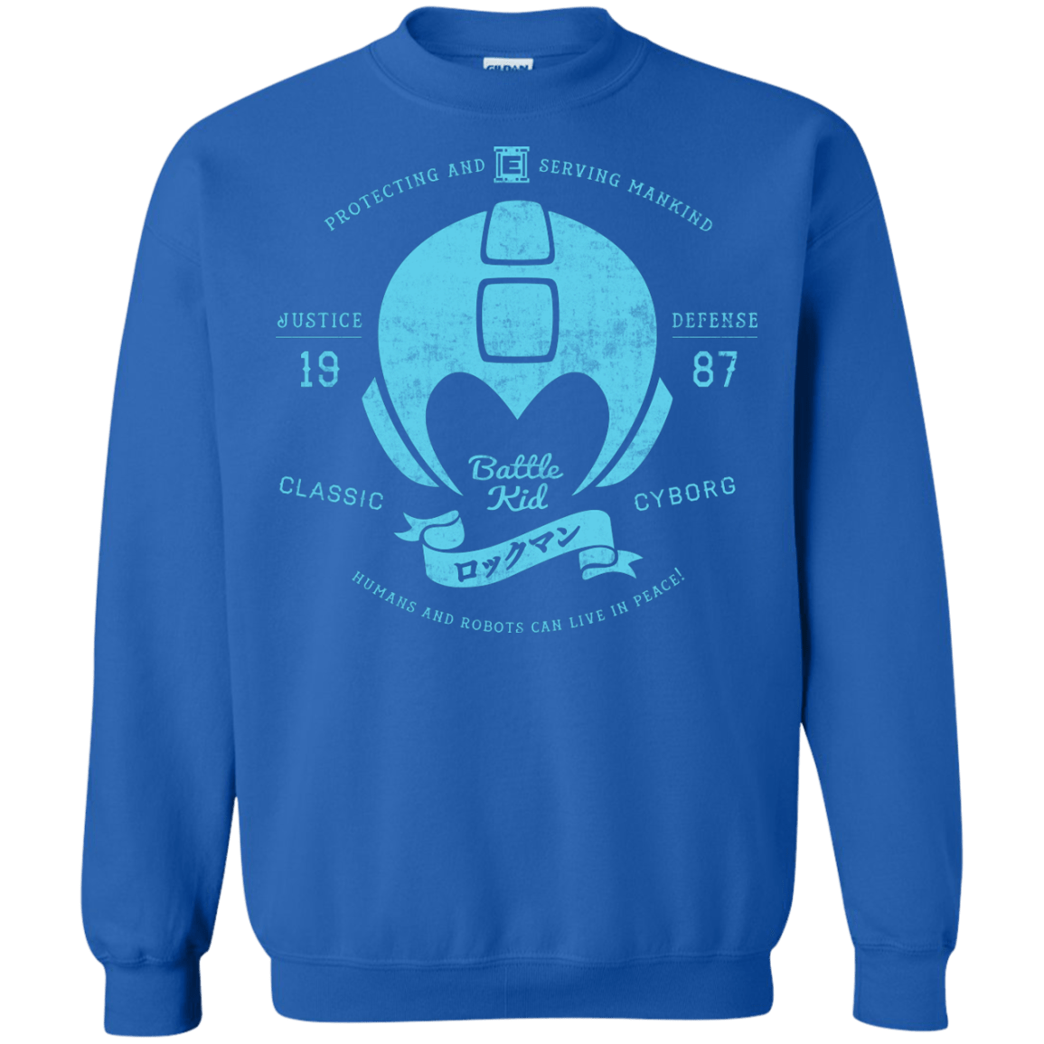 Sweatshirts Royal / S Classic Cyborg 600 Crewneck Sweatshirt
