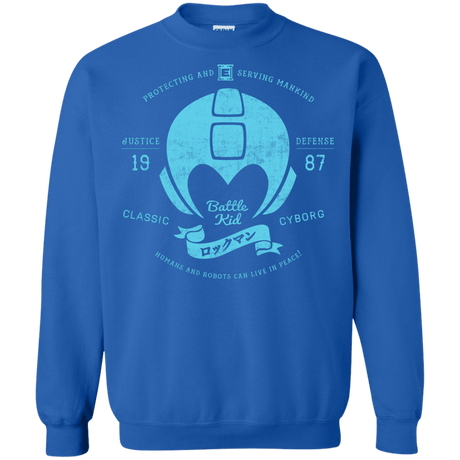 Sweatshirts Royal / S Classic Cyborg 600 Crewneck Sweatshirt
