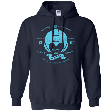 Sweatshirts Navy / S Classic Cyborg 600 Pullover Hoodie