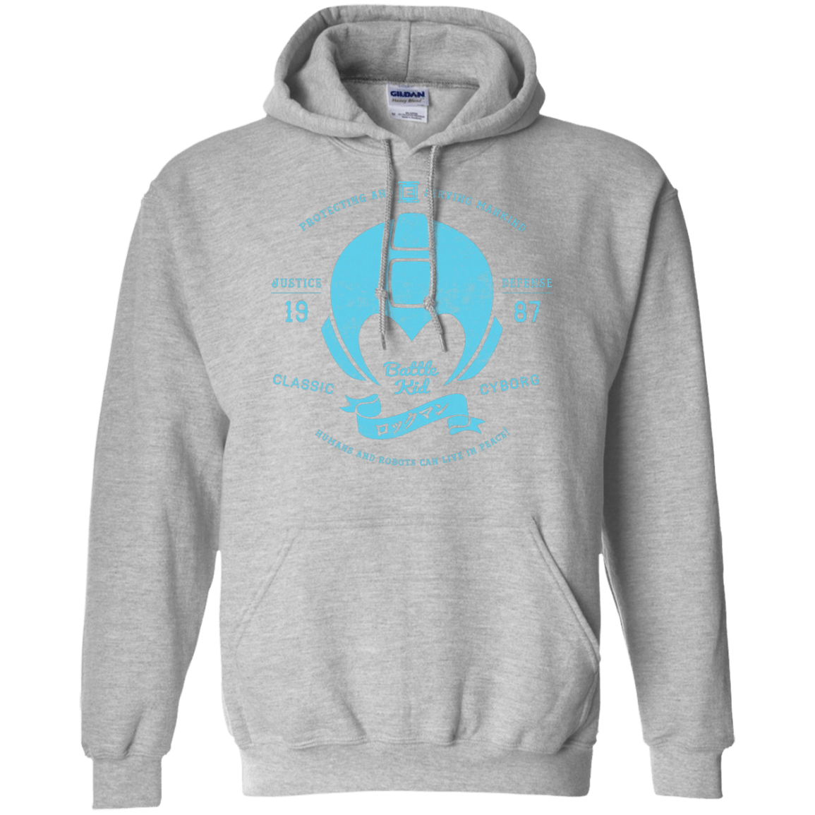 Sweatshirts Sport Grey / S Classic Cyborg 600 Pullover Hoodie