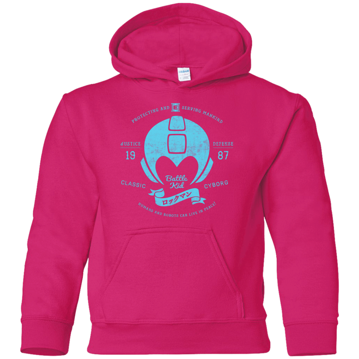 Sweatshirts Heliconia / YS Classic Cyborg 600 Youth Hoodie