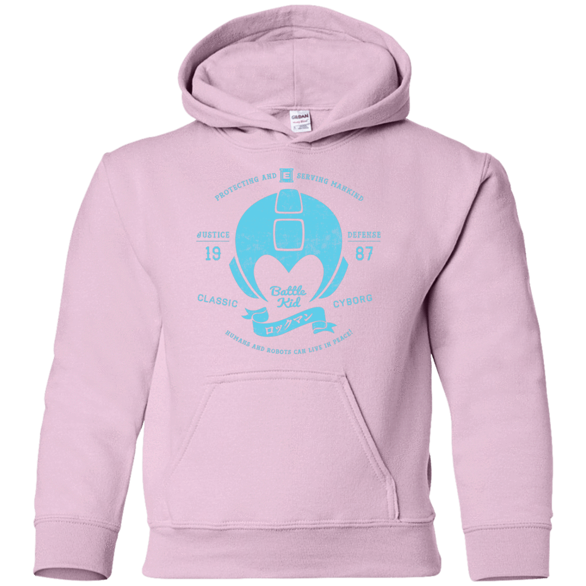 Sweatshirts Light Pink / YS Classic Cyborg 600 Youth Hoodie