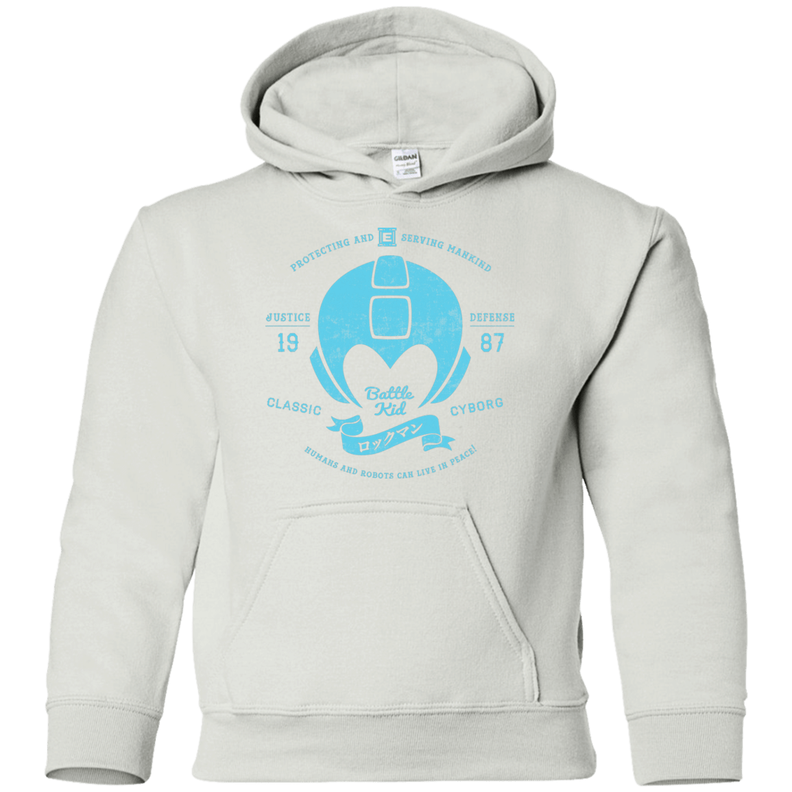 Sweatshirts White / YS Classic Cyborg 600 Youth Hoodie