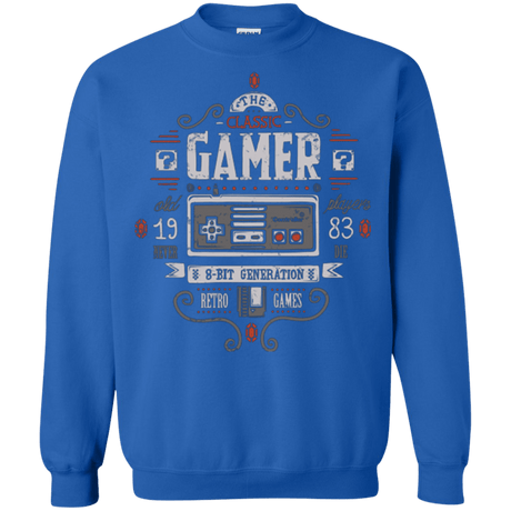 Sweatshirts Royal / Small Classic Gamer Crewneck Sweatshirt