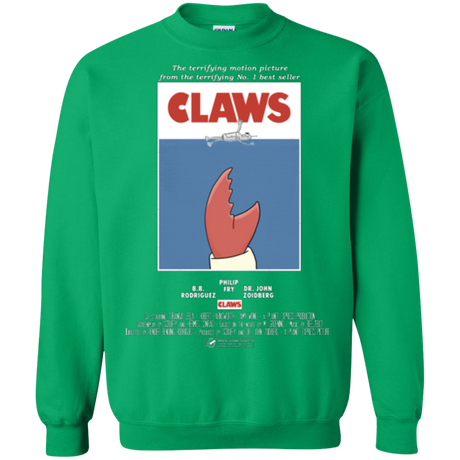 Sweatshirts Irish Green / Small Claws Movie Poster Crewneck Sweatshirt