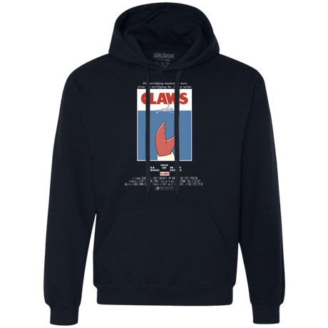 Sweatshirts Navy / Small Claws Movie Poster Premium Fleece Hoodie