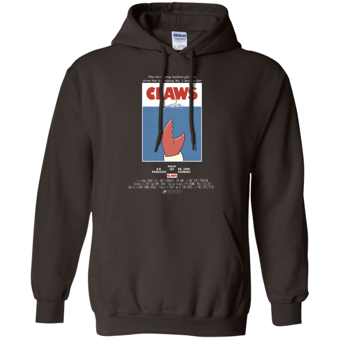 Sweatshirts Dark Chocolate / Small Claws Movie Poster Pullover Hoodie