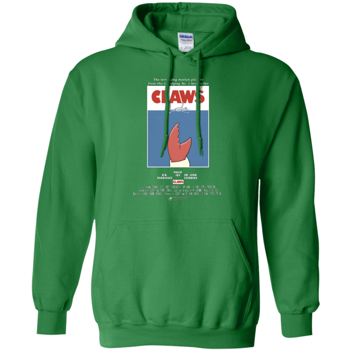 Sweatshirts Irish Green / Small Claws Movie Poster Pullover Hoodie